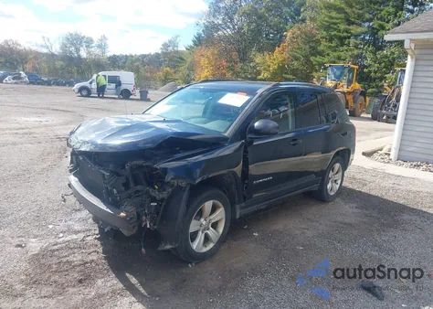 2012 Jeep Compass Sport из США, поврежденный, VIN 1C4NJDBB4CD616158